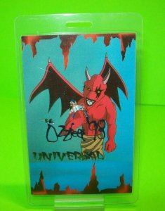 Ozzfest BackStage Pass Original 1998 UNUSED Heavy Metal Ozzy Devil Rock Music