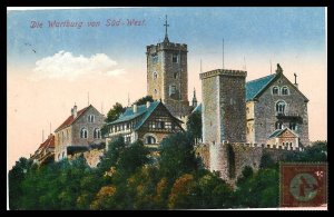 Die Wartburg von Süd - West - Germany