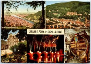 Postcard - Greetings From Heidelberg, Germany