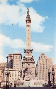 Soldiers and Sailors Monument Completed in 1901 - Indianapolis, Indiana IN