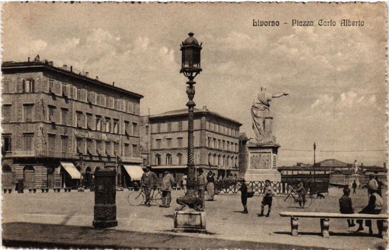 CPA LIVORNO Piazza Carlo Alberto . ITALY (467884)