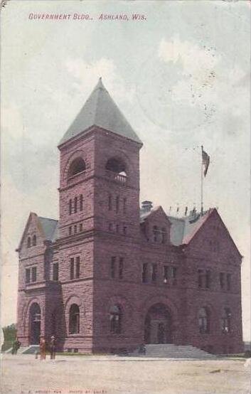 Wisconsin Ashland Government Building 1909