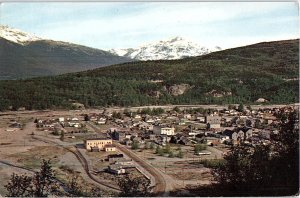 Postcard AERIAL VIEW SCENE Skagway Alaska AK AI0257