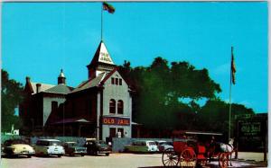 ST AUGUSTINE, FL Florida  The Historic OLD JAIL  c1950s  Cars  Roadside Postcard