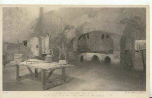 Middlesex Postcard - Fireplace in Great Kitchen - Hampton Court Palace TZ6523