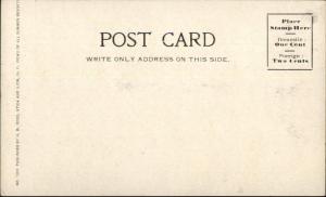 Utica NY YMCA Fire Ruins 1907 Postcard