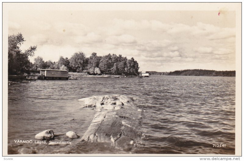 RP: VARMDO , Sweden , 30-40s ; Strandmotiv