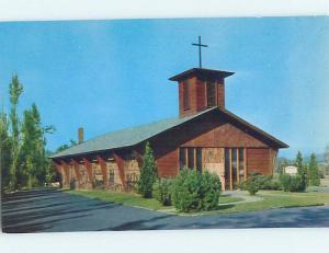 Unused Pre-1980 CHURCH SCENE Stowe Vermont VT L3784@