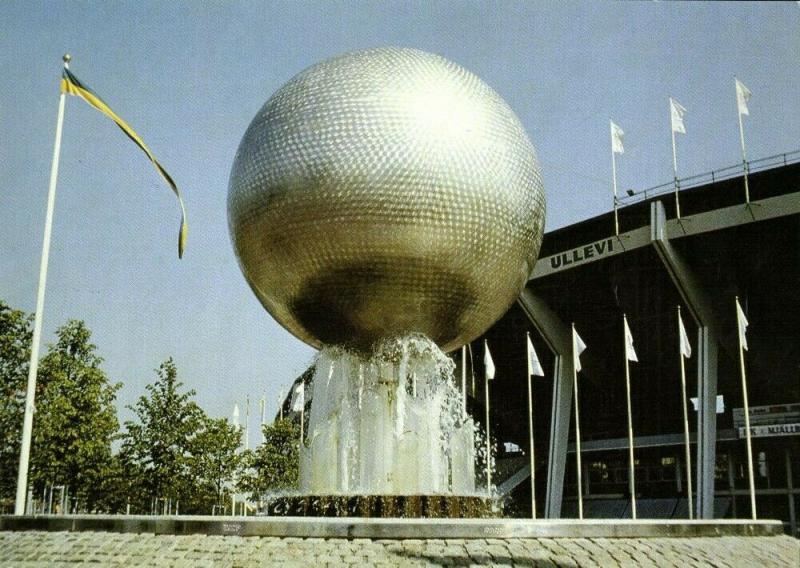 sweden, GÖTEBORG, Ullevi Stadion, Kulan i Luften (1980s) Stadium Postcard