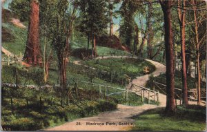 Madrona Park Seattle Washington Vintage Postcard C176