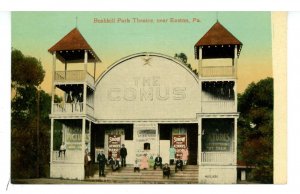 PA - Easton. Bushkill Park, The Theatre