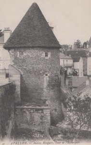 Avallon Remparts Tour De L'Escharguet French France Antique Postcard