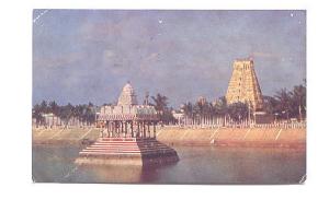 Mylapore Temple, Madras, Bombay, India, Used 1969