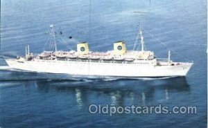 MS Kungsholm Steam Ship 1963 minor corner wear more so right top corner, post...