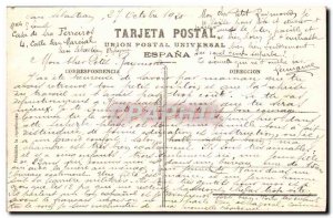 Postcard Old San Sebastian Puente Maria Cristine