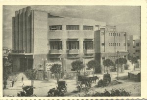 israel palestine, TEL-AVIV, Mograbi Opera (1940s) Tmuna Postcard Robitschek