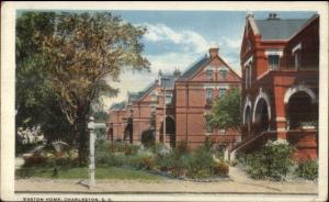 Charleston SC Enston Home c1920 Postcard