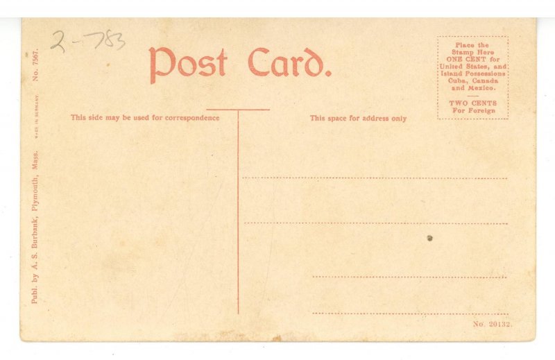 MA - Plymouth. Elder Brewster Spring