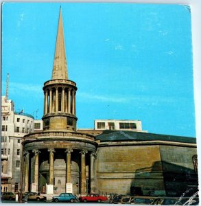 Postcard - All Souls Church, Langham Place - London, England