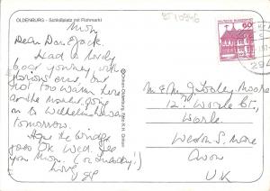 BT10946 Oldenburg schlossplatz mit flohmarkt     Germany