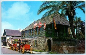 Postcard - The Oldest House - St. Augustine, Florida