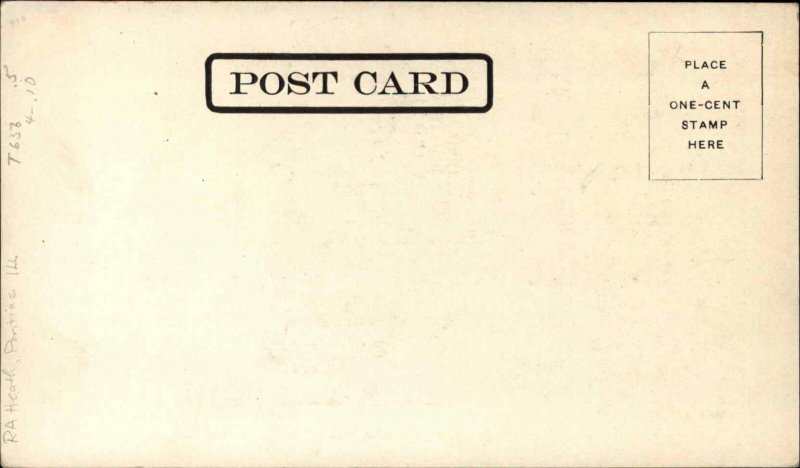 Pontiac Illinois IL Chautauqua Park c1905 Postcard