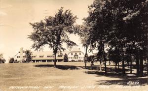 Angola Indiana 1942 RPPC Real Photo Postcard Potawatomi In Pokagon State Park