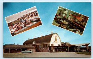 WEST DUNDEE, IL Illinois ~ CHATEAU LOUISE RESTAURANT c1960s Roadside  Postcard