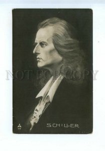 544095 Friedrich SCHILLER German Poet & Playwright by KRAFT Vintage postcard