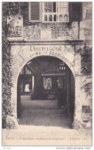 L'Hostellerie Guillaume-le-Conquerant, L'Entree, Dives (Oise), France, 1900...