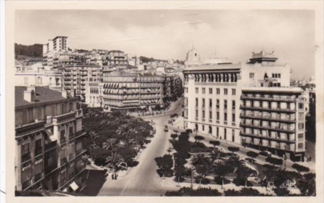 Algeria Alger Square Laferriere Real Photo