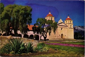 Colorful Santa Barbara CA Postcard PC104