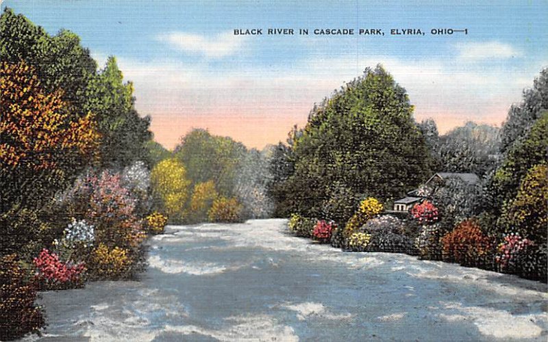 Black River, Cascade Park Elyria, Ohio OH