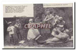 COPYRIGHT The songs of Jean Rameau illustrees Old Postcard To France