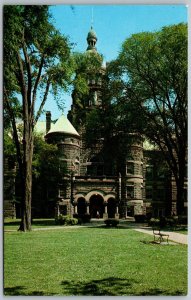 Warren Ohio 1970s Postcard Trumbull County Court House