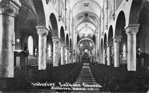 Interior of Catholic Church Atchison Kansas