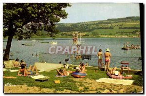 Modern Postcard A Beach