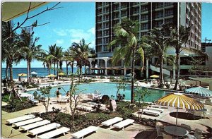 Postcard HOTEL SCENE San Juan Puerto Rico PR AI9701