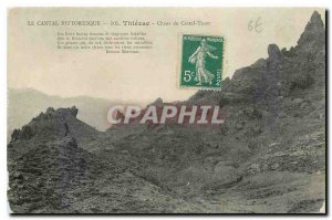 Old Postcard The Picturesque Cantal Thiezac Chaos Tinet