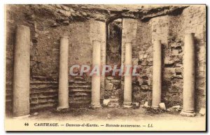 Postcard Old Carthage Damus El Karita underground Rotunda