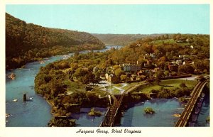 West Virginia Aerial View Harpers Ferry