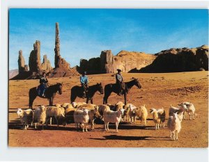 Postcard Totem Pole Column, Monument Valley, Arizona