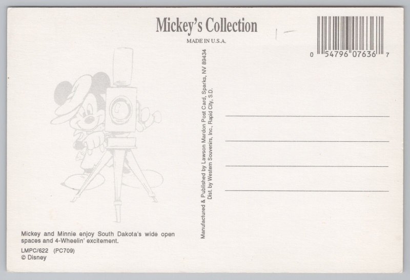 Theme Park~Mickey's Coll~Mickey & Minnie 4-Wheelin' In SD~Disney~Continental PC