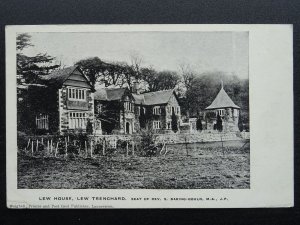 Devon LEW TRENCHARD Lew House c1904 Postcard by Weighell