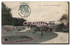 Old Postcard Parc Des Celestins Vichy