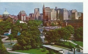 America Postcard - Logan Circle - Philadelphia - Ref 721A