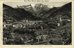 CPA Digne-les-Bains et le massif des trois eveches (1208491) 