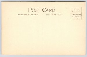 Corn Grows Big in Texas~Exaggerated Cob On Wagon Wheels~Farmer~c1910 Albertype