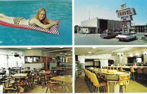 Travel Motor Inn US Highway 90 Pascagoula Mississippi Split View