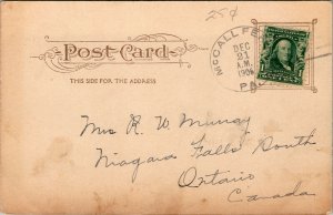 Vtg 1906 Main Building Franklin Marshall College Lancaster PA Postcard